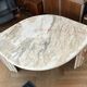 Water droplet marble coffee table design from the 70s.