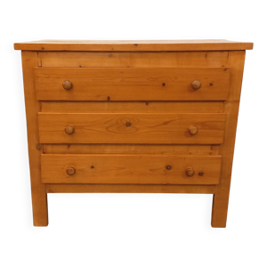 Commode vintage en pin