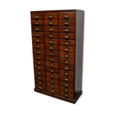 Apothecary Cabinet by Chouanard, ca 1900