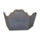 Fire shield brass chimney screen