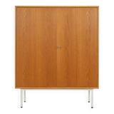 Armoire en placage de frêne, années 1960