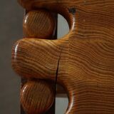 Large rectangular coffee table in solid pine from the mid-century, Danish modern, 1960s.