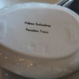 set of 4 white avocado bowls by Philippe Deshoulières