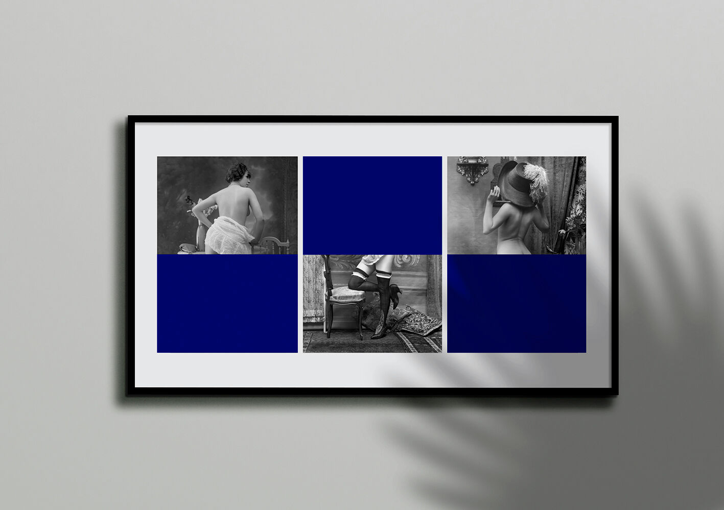 Vintage photography women cabaret 1930 - 3 x A4