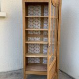 Parisian wardrobe glazed art deco 1920 raw wood