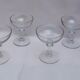 Lot de 6 coupes de champagne en verre