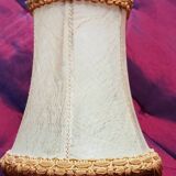 Table lamp in spelter and onyx
