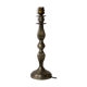 Silver metal lamp foot