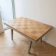 Retro wooden dining table