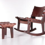 Vintage Design rocking chair design by Angel Pazmino, 1960