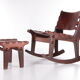 Vintage Design rocking chair design by Angel Pazmino, 1960
