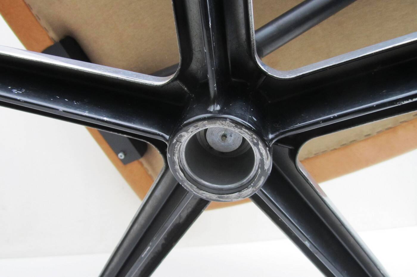 Mid-century vintage high back leather Swivel Armchair with Ottoman, 1970s