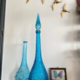 Turquoise blue Empoli carafe