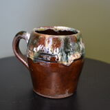 Multicolored handcrafted cup