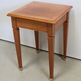 Table end of sofa in solid blond oak – 1950