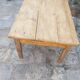 Wooden farmhouse coffee table