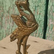 Bougeoirs anciens en bronze