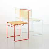 Italian Flyline ‘Spaghetti’ Side Chairs by Giandomenico Bennotti 1970s