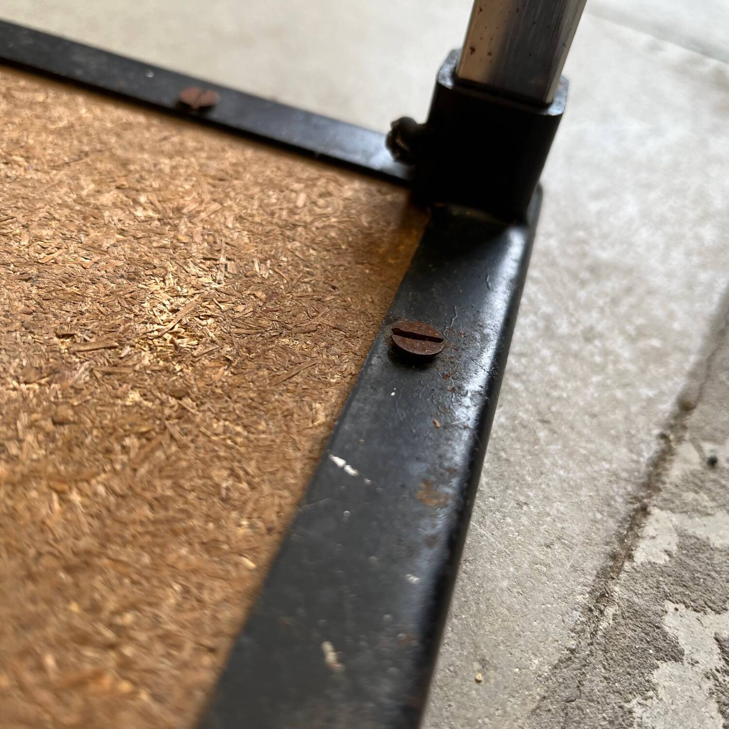 Belarti attribution side table - with tiles - 1960/70's