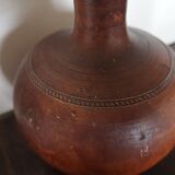 Glazed terracotta vase - Late 19th century