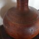 Vase en terre cuite vernissée fin 19ème siècle