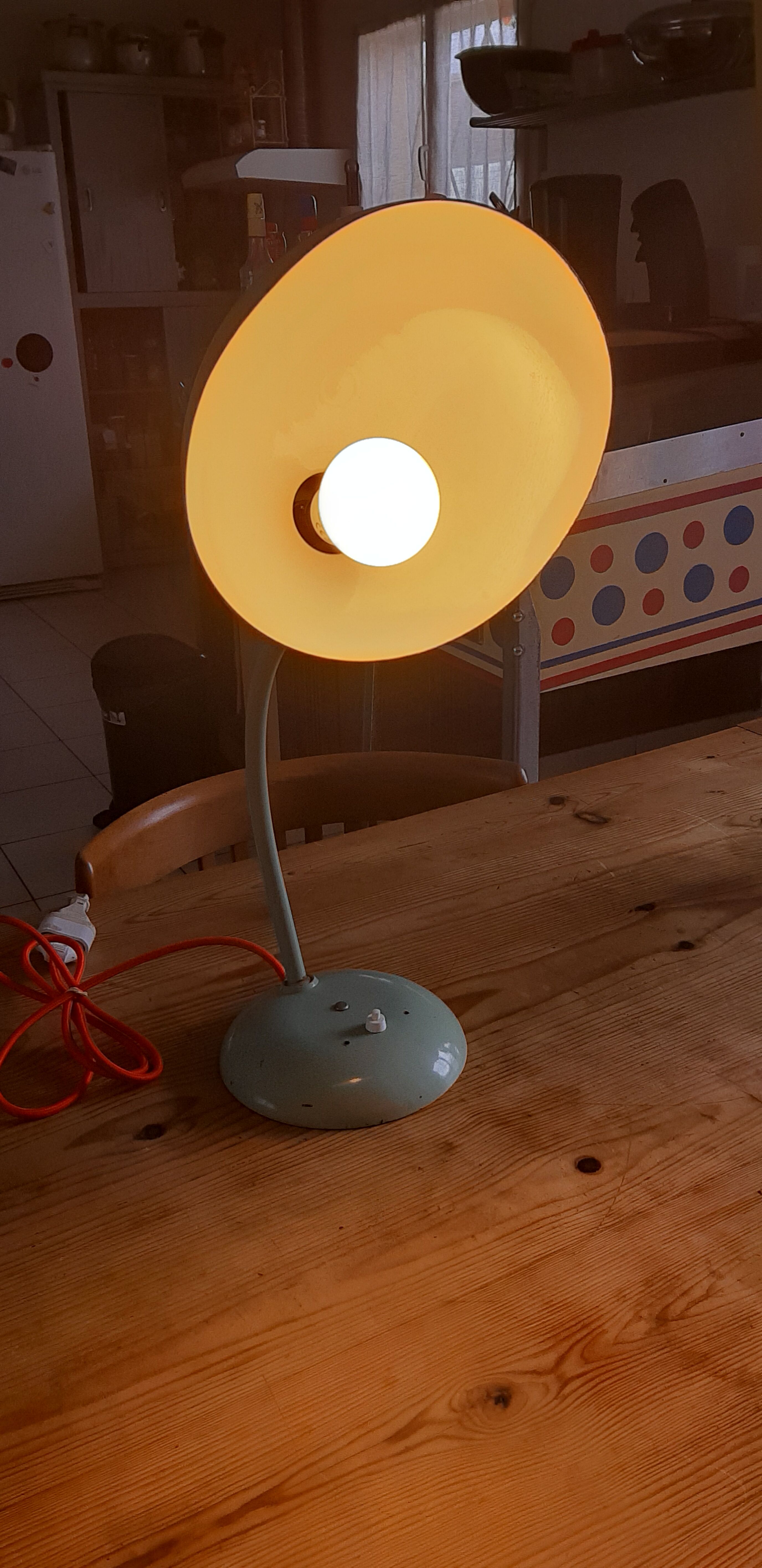Lampe de bureau vintage des années 60