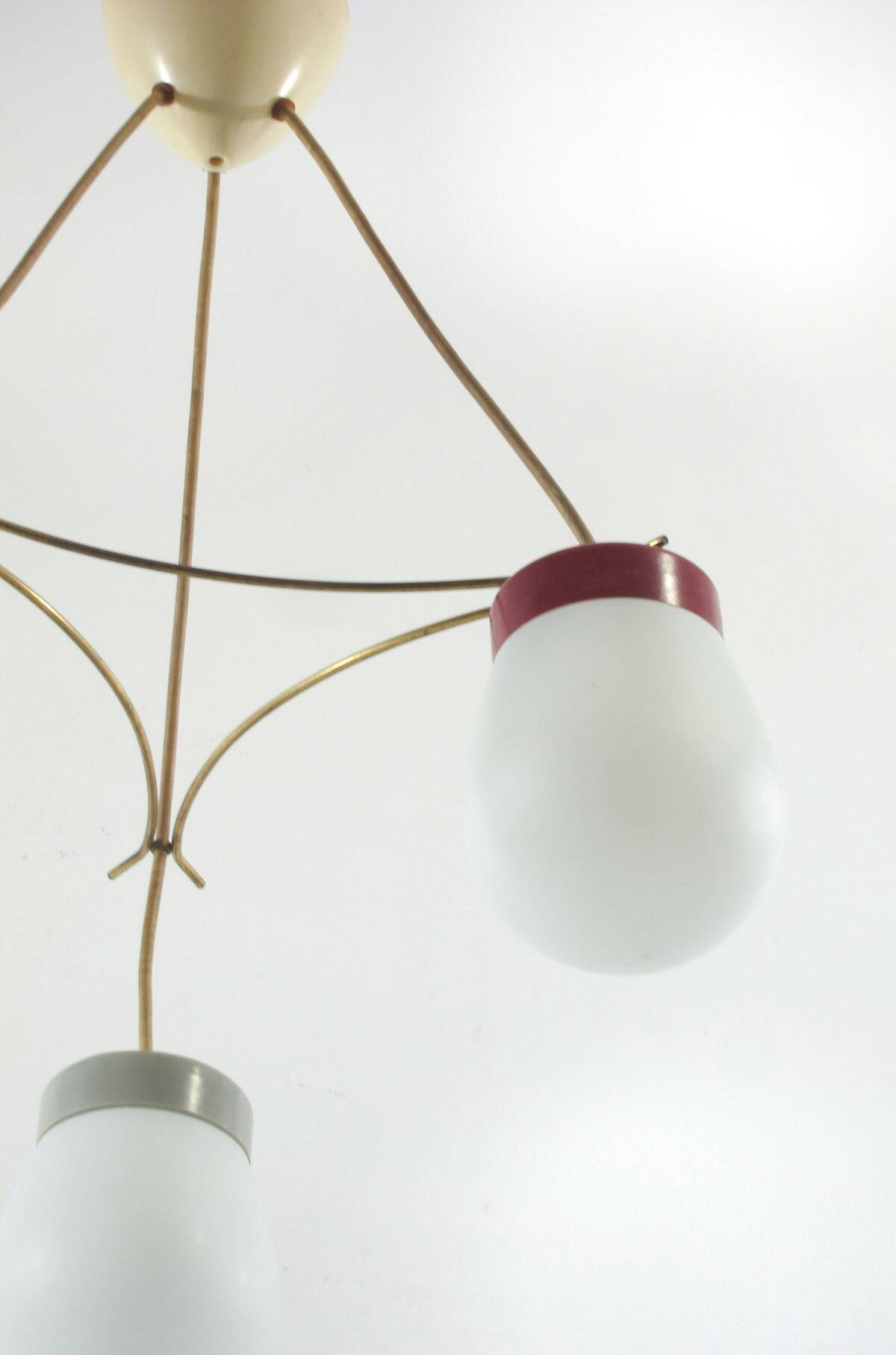 Mid-century design sixties vintage hanging light