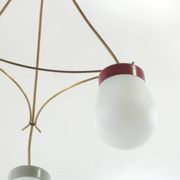 Mid-century design sixties vintage hanging light