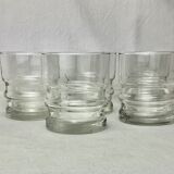 Set of 5 glasses with vintage aperitif 70'