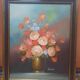 Painting flowers in a vase