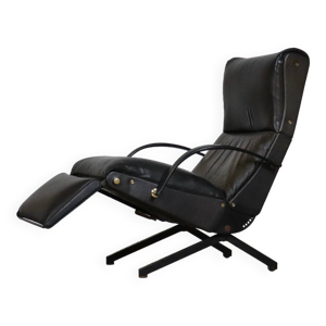 Fauteuil lounge P40 d'Osvaldo - tecno