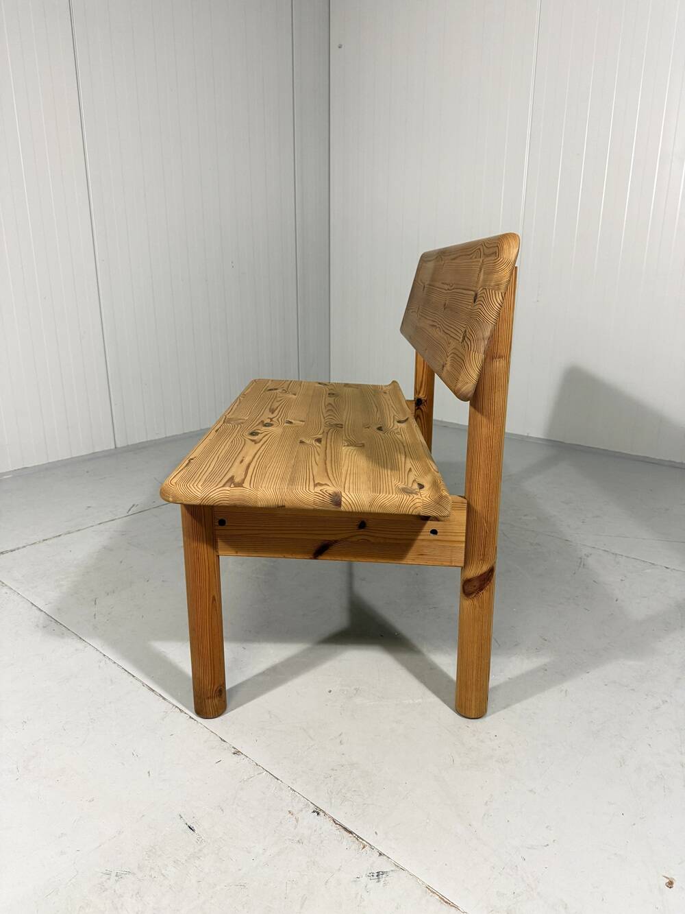 Korup Design solid pine benches with storage space Denmark