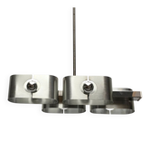 Mid-Century Space Age French Ceiling Lamp, 1960s