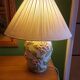 Slush lamp, hydrangea bouquet