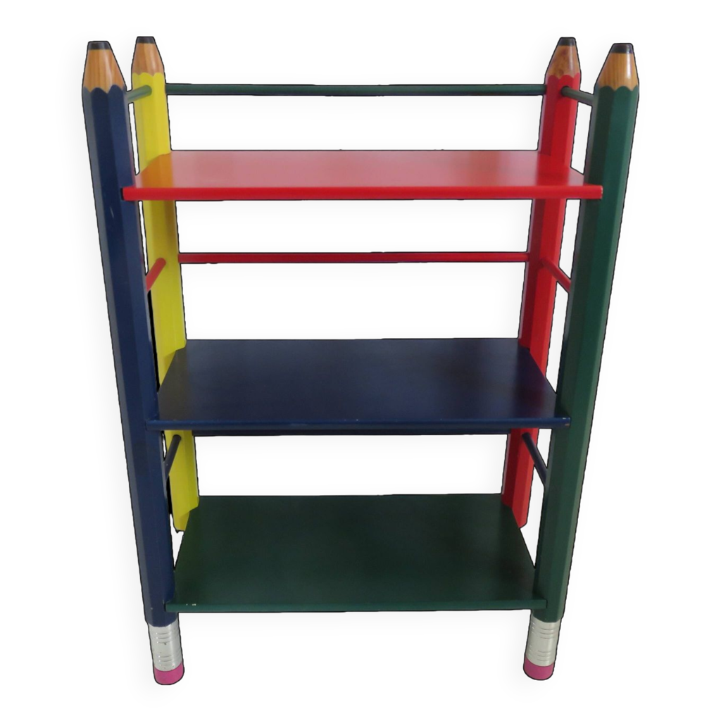 80's ペンシル コーナーシェルフ pierre sala ヴィンテージ Vintage 1980s Pierre Sala Pencil Wall Shelf | Tenon Design