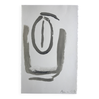 Bram VAN VELDE, Untitled, 1975. Original lithograph signed in pencil