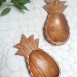 Wooden pineapple raviers
