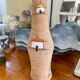 Very large vase Fratelli Fanciullacci scarified ceramic