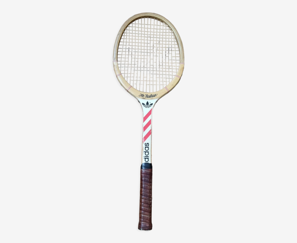 Vintage Adidas Ilie Nastase Tennis Racket | Selency