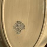 Oval dish Terre de Fer Hippolyte Boulenger Choisy Le roi