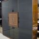 Signed Luciano Frigerio Rare Italian Inlaid Bar Cabinet "Paganini", 1975s