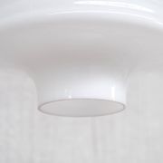 Suspension française opaline et laiton