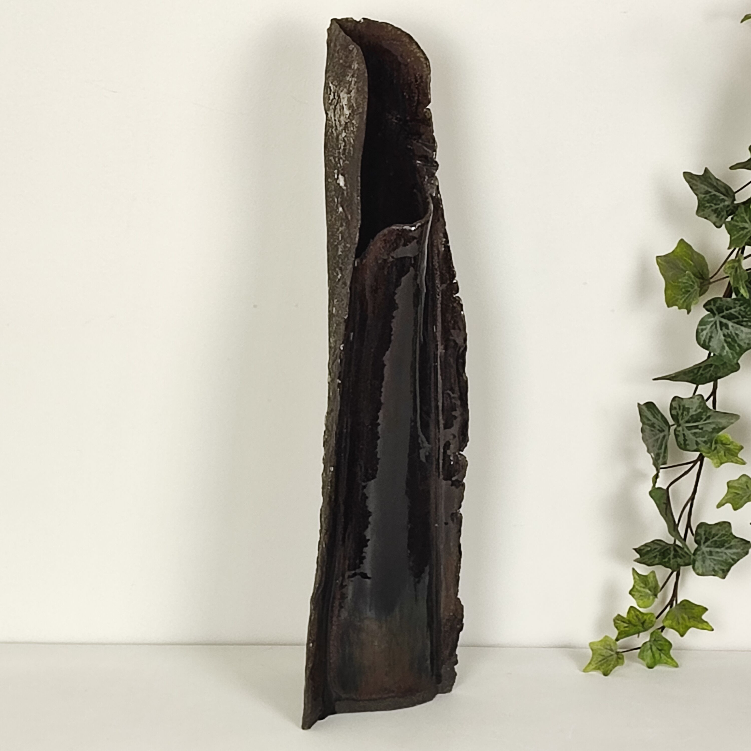 "Brutalist" ceramic vase