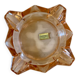 Vintage Luminarc ashtray in pink glass