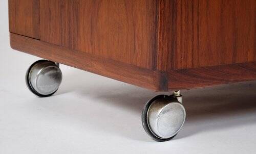 Danish Rosewood Bar Cabinet by Illum Wikkelsø, 1960s