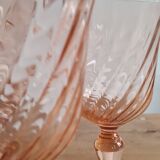 Set of 7 arcopal glasses model Rosaline