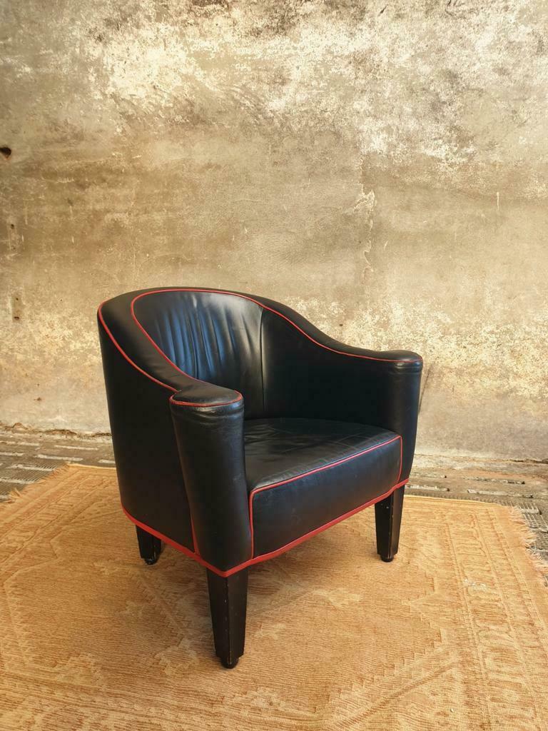 Fauteuil design vintage Wittmann par Hoffmann