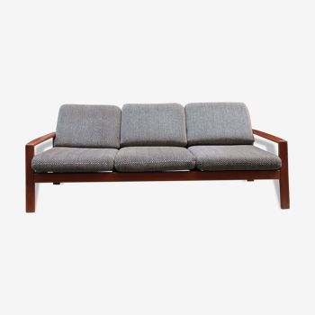 Scandinavian sofa from the 60s teak and fabric