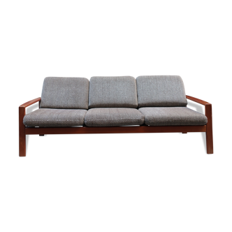 Scandinavian sofa from the 60s teak and fabric