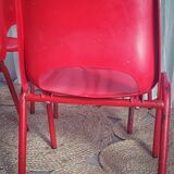 Set of 4 school chairs